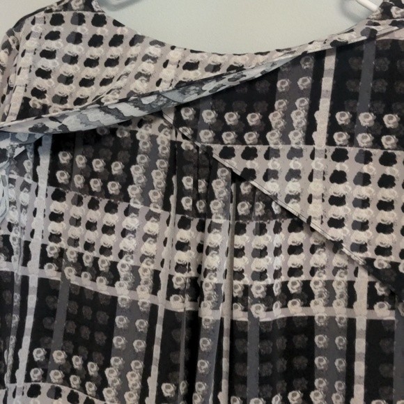 Thakoon for Design Nation Black and‎ White Long Sleeve Dress Size Small - Picture 10 of 16